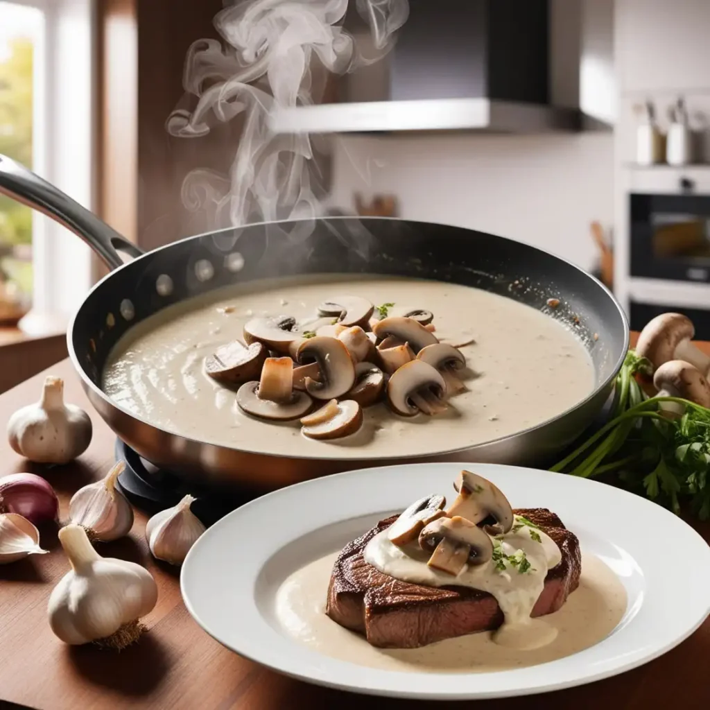 Mushroom Sauce Like Gordon Ramsay