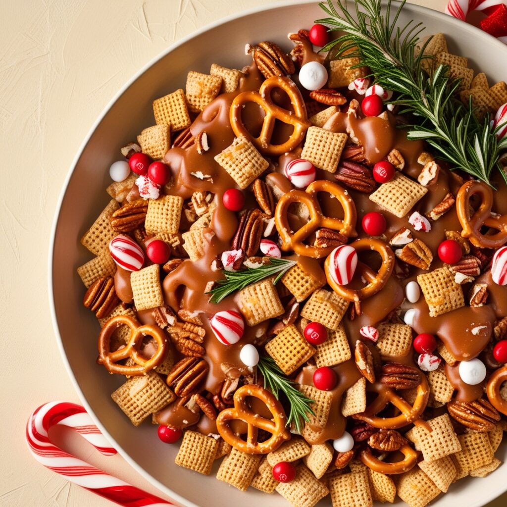 Christmas Crack Chex Mix